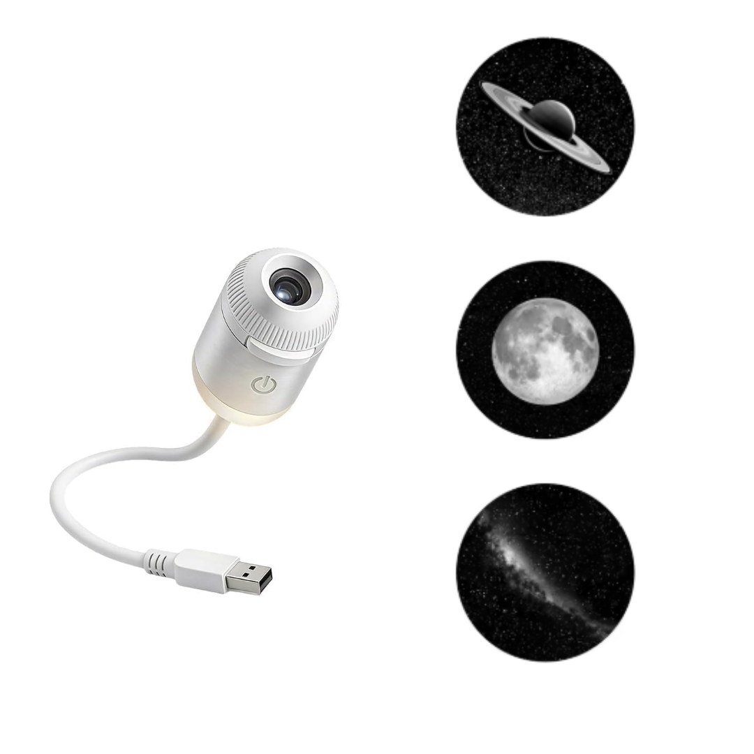 Mini Proyector de Galaxias Portátil USB